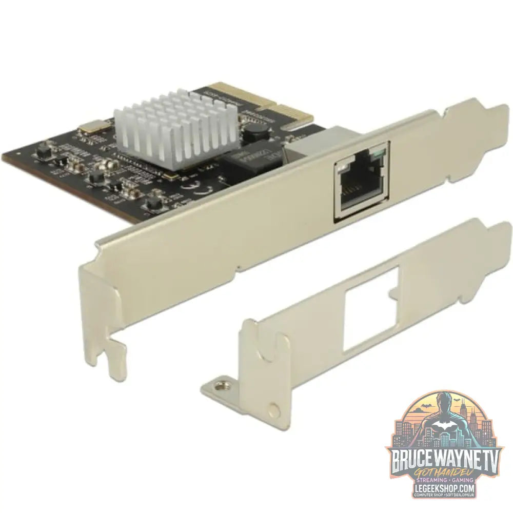 DeLOCK PCIe Karte > 1x 10 Gigabit LAN NBASE-T RJ45, adaptateur réseau - DeLOCK