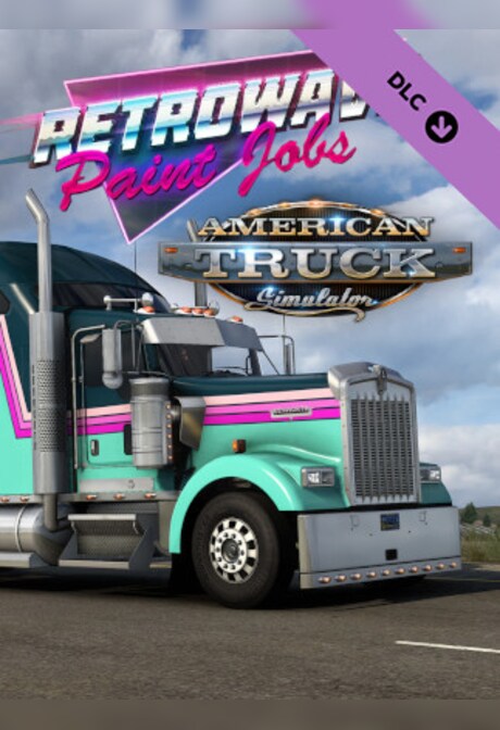 American Truck Simulator - Retrowave Paint Jobs Pack (PC) - Steam Gift - NORTH AMERICA