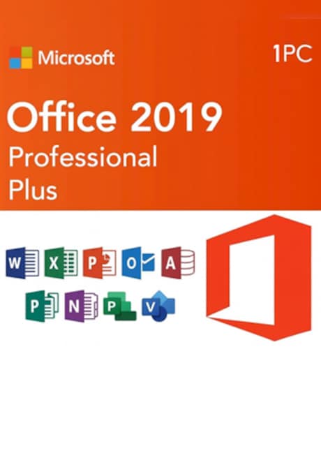Microsoft Office Professional 2019 Plus (PC, 1 Device) - Microsoft Key - GERMANY