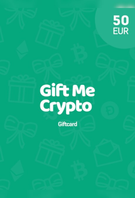 Gift Me Crypto Gift Card 50 EUR - giftmecrypto Key - GLOBAL
