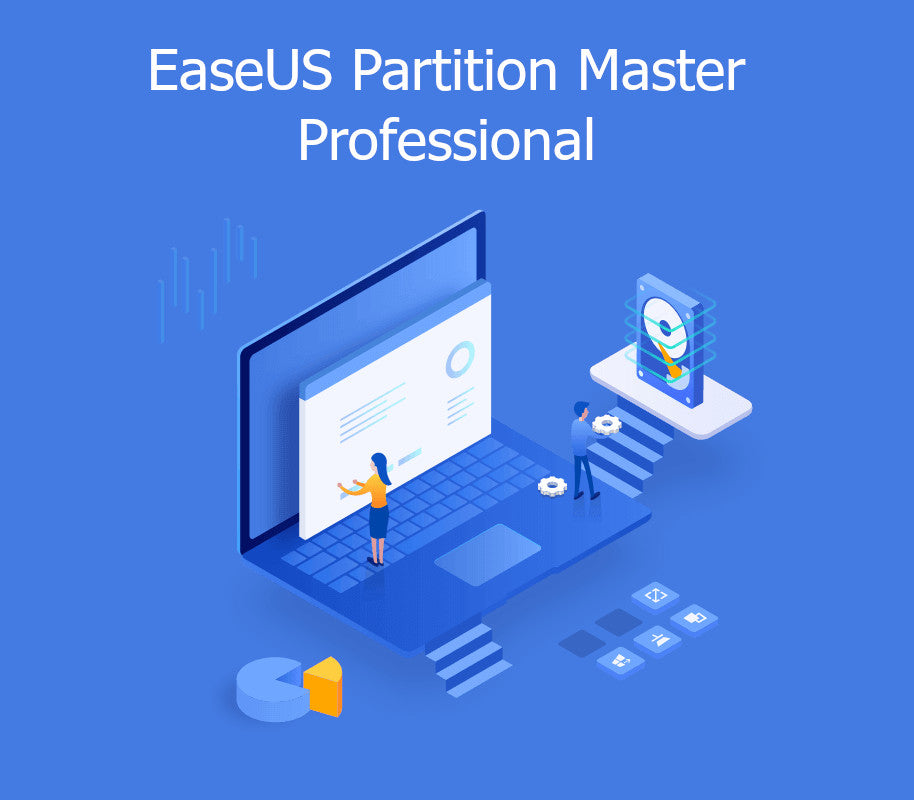 EaseUS Partition Master Professional 2023 for Windows Key (2 PCs)