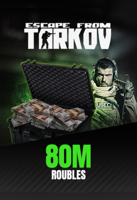 Escape From Tarkov Roubles 80M PvP (PC)- BillStore - GLOBAL