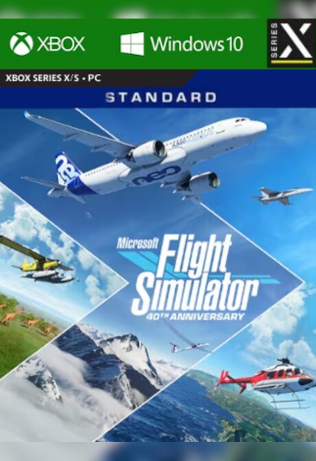 Microsoft Flight Simulator | Standard 40th Anniversary Edition (Xbox Series X/S, PC) - Xbox Live Key - NIGERIA