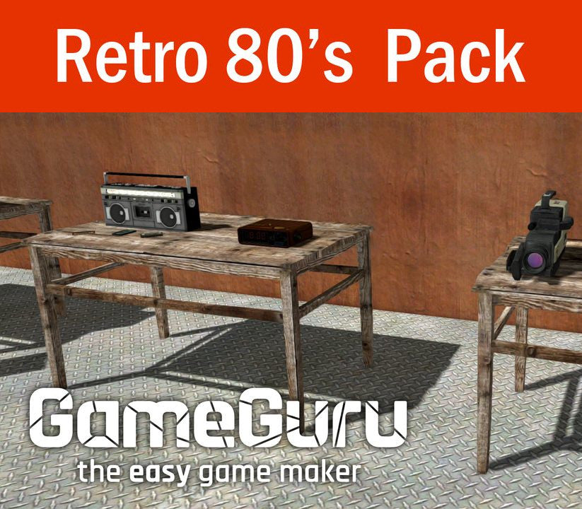 GameGuru - Retro 80s Pack DLC