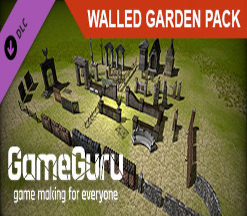 GameGuru Walled Garden Pack DLC
