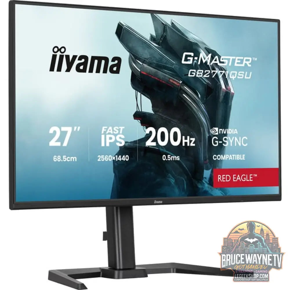 iiyama G-Master GB2771QSU-B1 Red Eagle, Gaming-Monitor