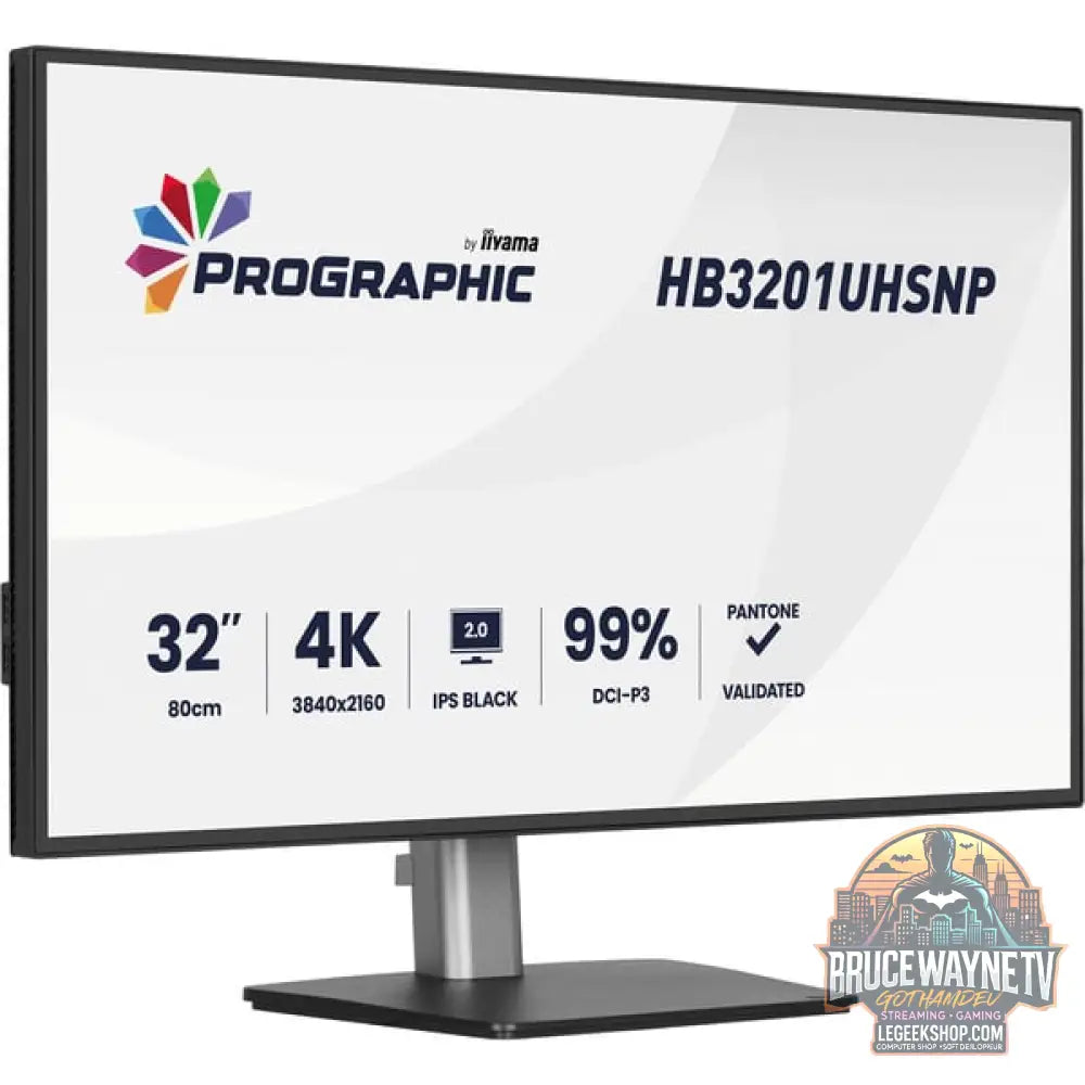 iiyama ProGraphic HB3201UHSNP-B1 31,5" 3840 × 2160 px IPS 60 Hz - iiyama