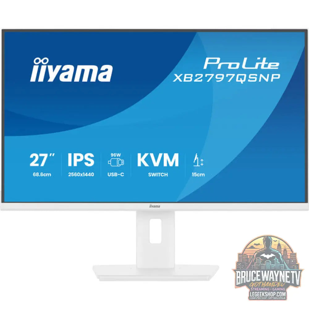 iiyama ProLite XB2797QSNP-W1 27" QHD/WQHD IPS 75 Hz - iiyama - vue 2