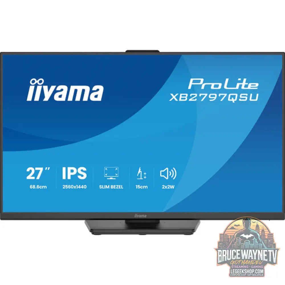 iiyama ProLite XB2797QSU-B1 27" QHD/WQHD IPS 75 Hz - iiyama - vue 2