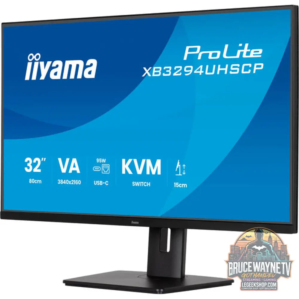 iiyama ProLite XB3294UHSCP-B1 31,5" 3840 × 2160 px VA 60 Hz - iiyama - vue 4