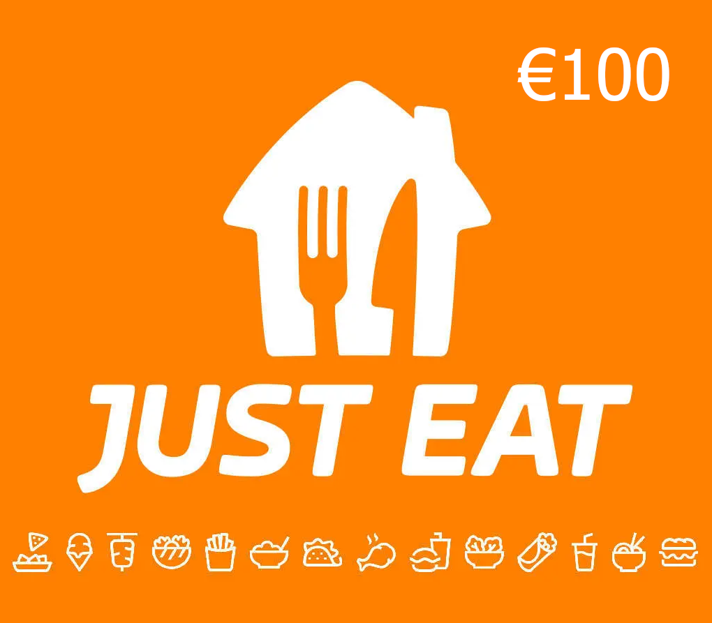 Just Eat EUR 100 Gift Card LU