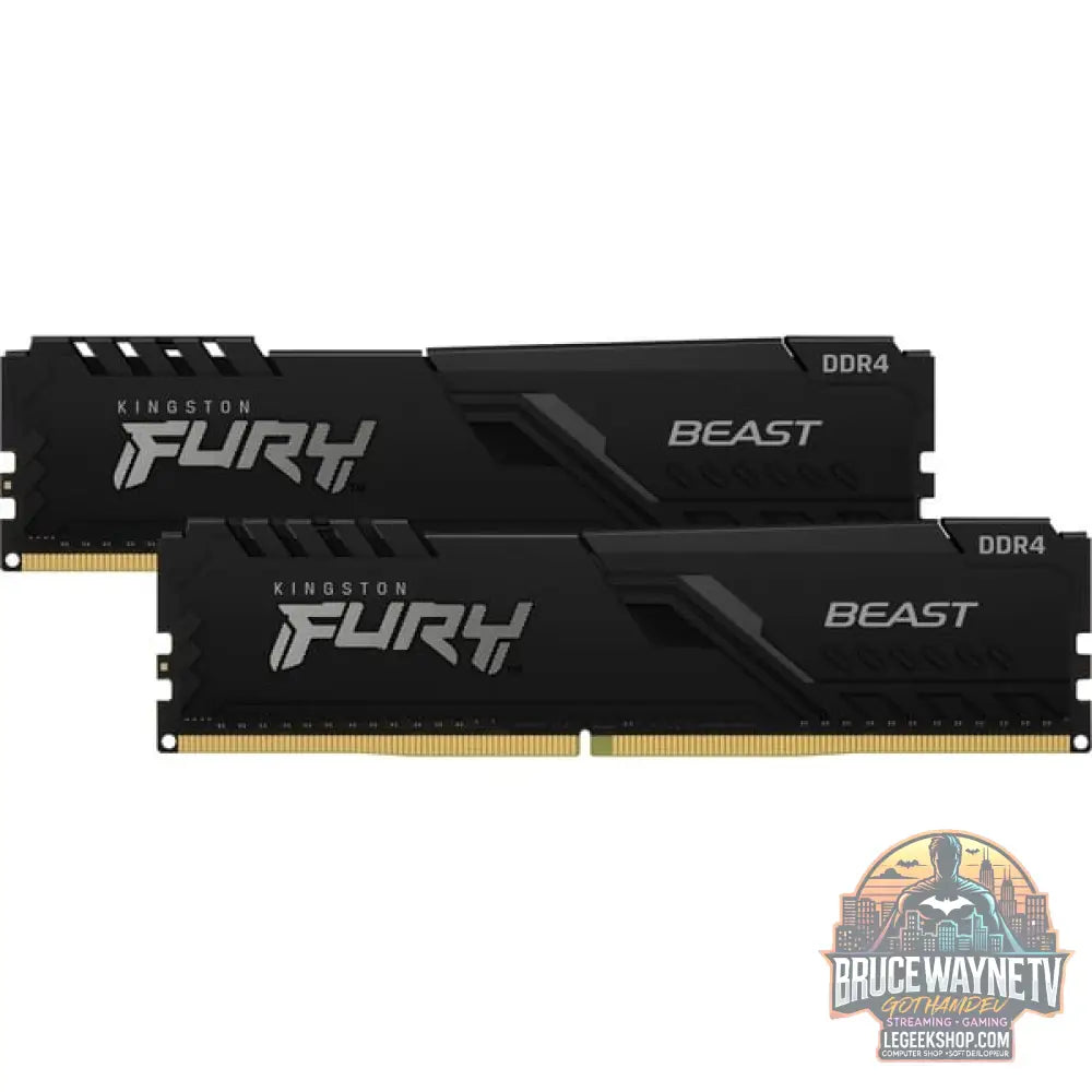 Kingston FURY DIMM 16 GB DDR4-3200 (2x 8 GB) Dual-Kit, Arbeitsspeicher - Kingston FURY