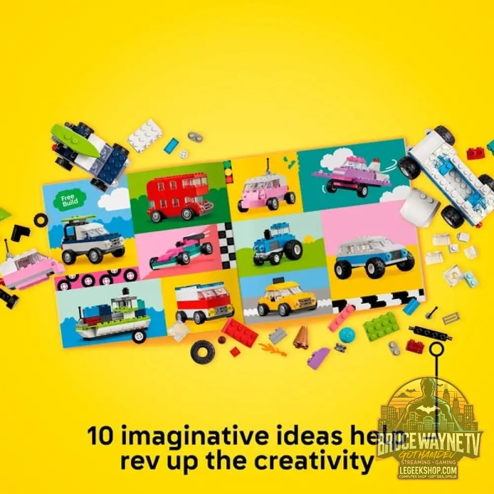LEGO 11036 Classic Kreative Fahrzeuge, jeu de construction - LEGO - vue 9