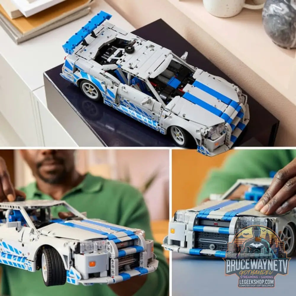 LEGO 42210 Technic 2 Fast 2 Furious Nissan Skyline GT-R(R34) Flitzer, jeu de construction - LEGO - vue 5