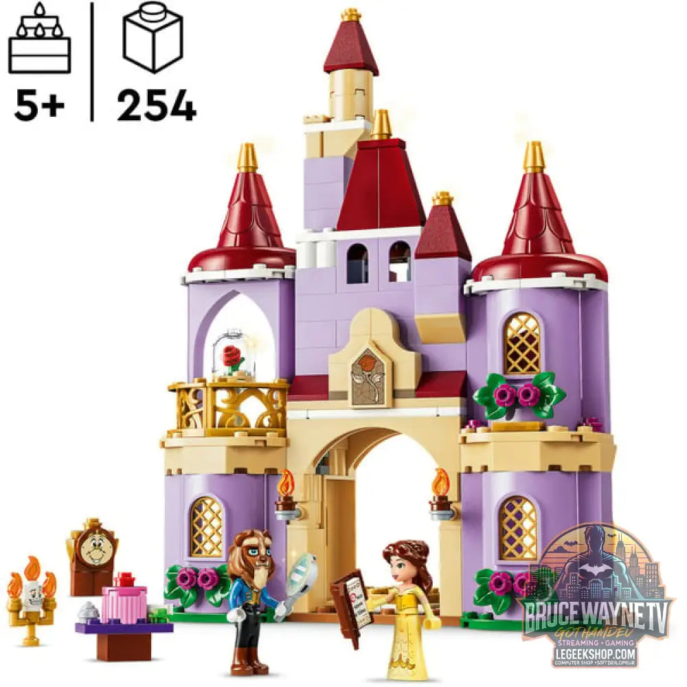 LEGO 43289 Disney Princess Das verzauberte Schloss von Belle et dem Biest, jeu de construction - LEGO - vue 2
