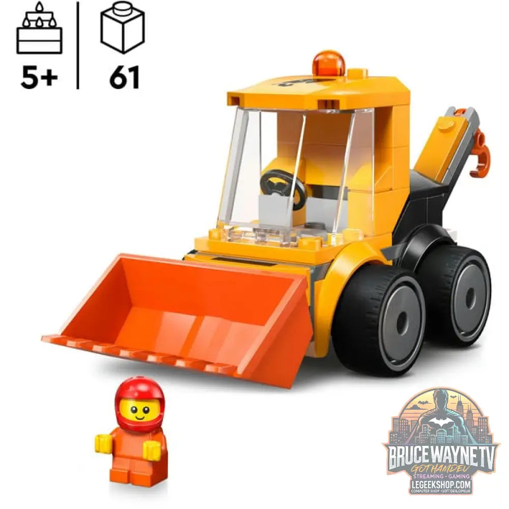 LEGO 60483 City Coole Flitzer - Radlader, jeu de construction - LEGO - vue 3