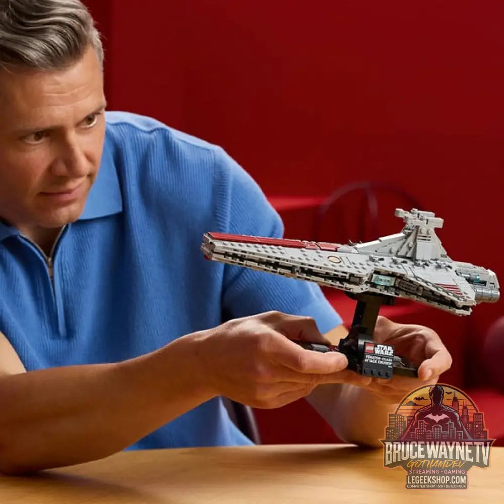 LEGO 75441 Star Wars Angriffskreuzer der Venator-Klasse, jeu de construction - LEGO - vue 2