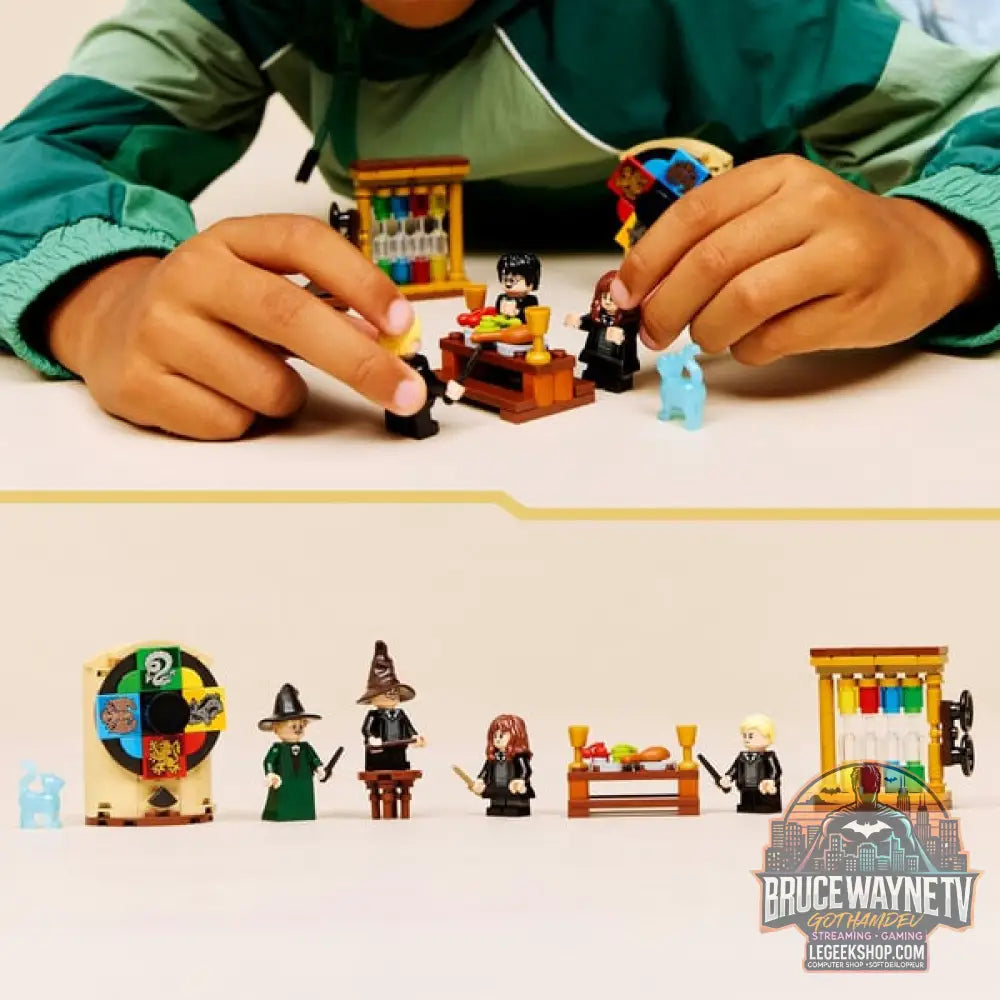 LEGO 76460 Harry Potter Auswahlzeremonie avec dem Sprechenden Hut, jeu de construction - LEGO - vue 6