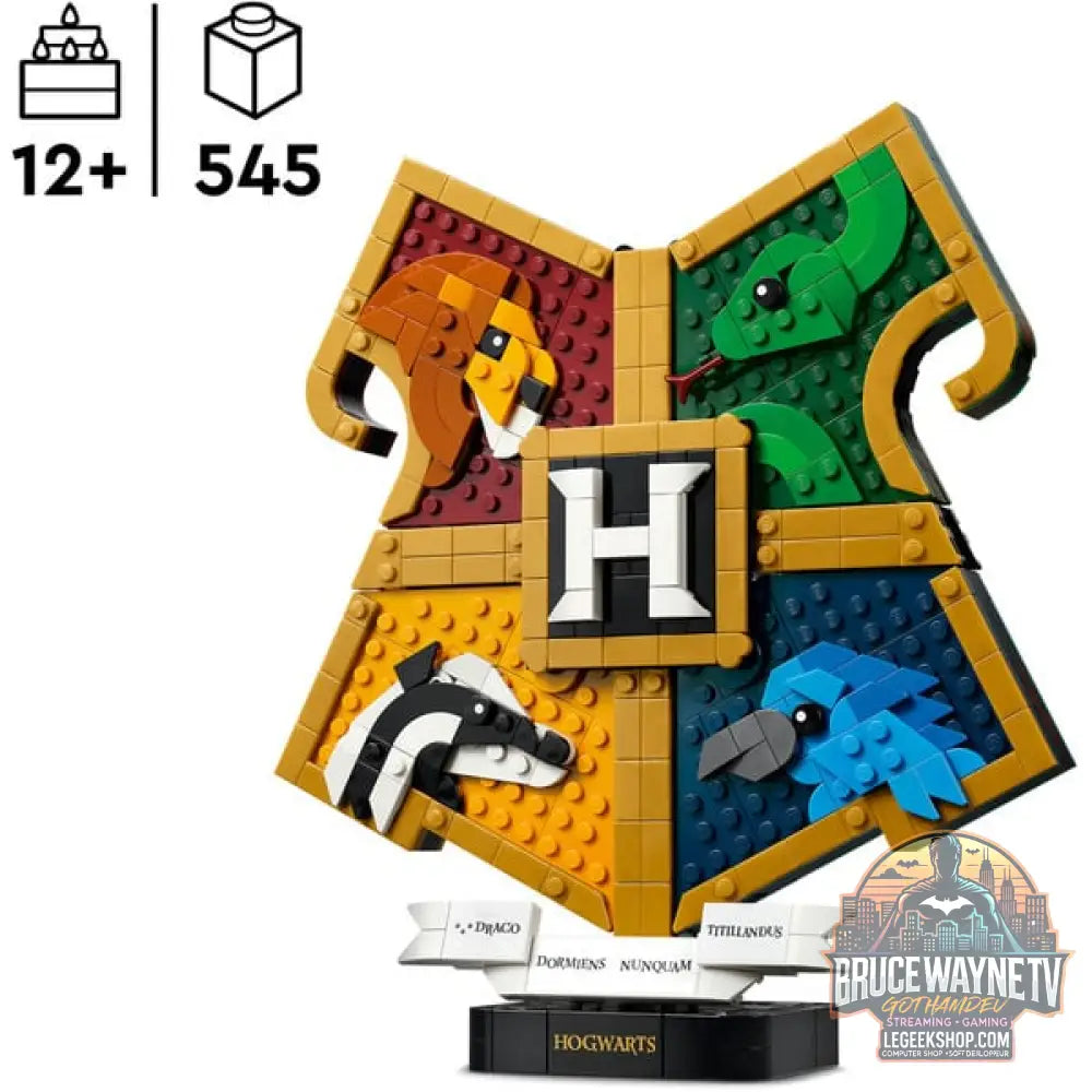 LEGO 76462 Harry Potter Hogwarts Hauswappen, jeu de construction - LEGO - vue 2