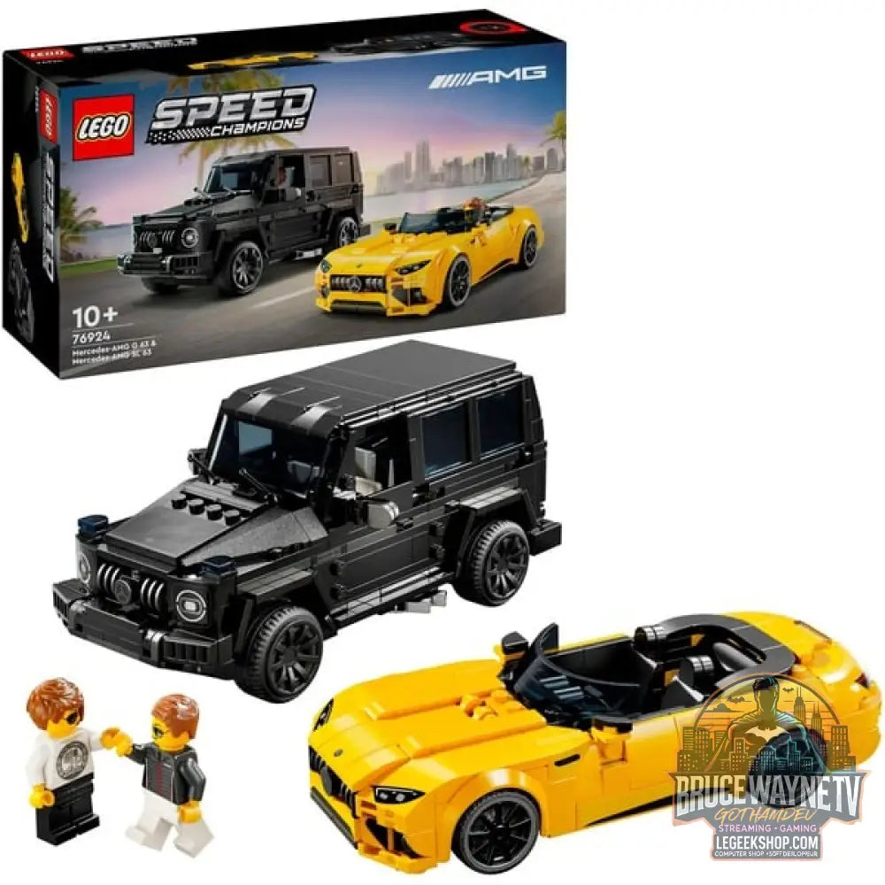 LEGO 76924 Speed Champions Mercedes-AMG G 63 & Mercedes-AMG SL 63, jeu de construction - LEGO