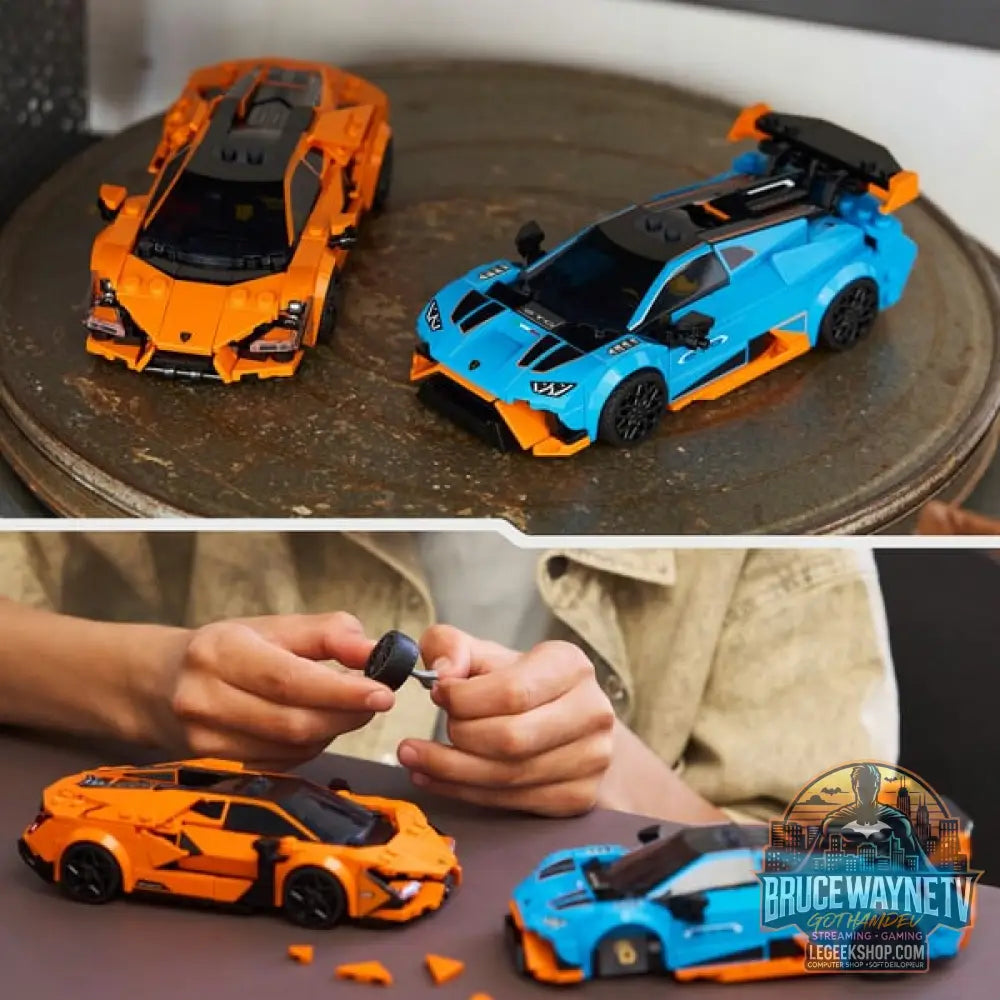 LEGO 77238 Speed Champions Lamborghini Revuelto et Huracán STO, jeu de construction - LEGO - vue 6