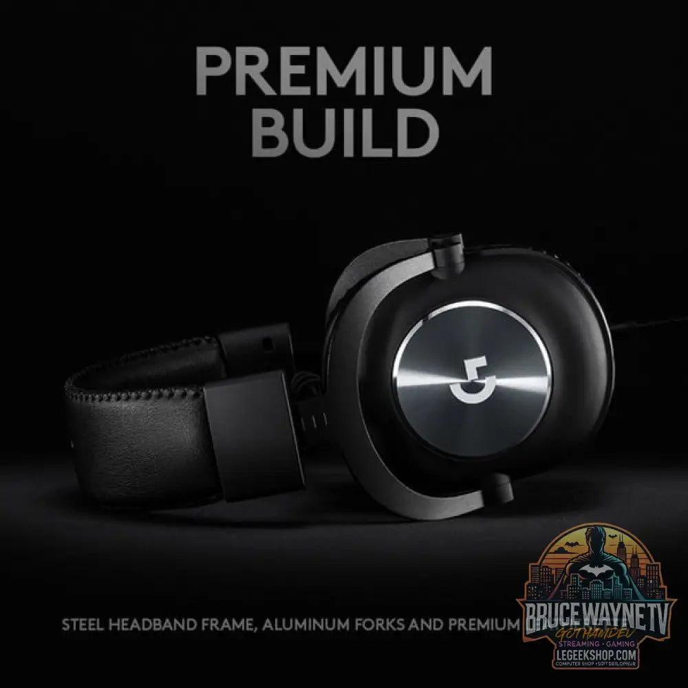 Logitech G PRO X Headset, casque gaming - vue 5
