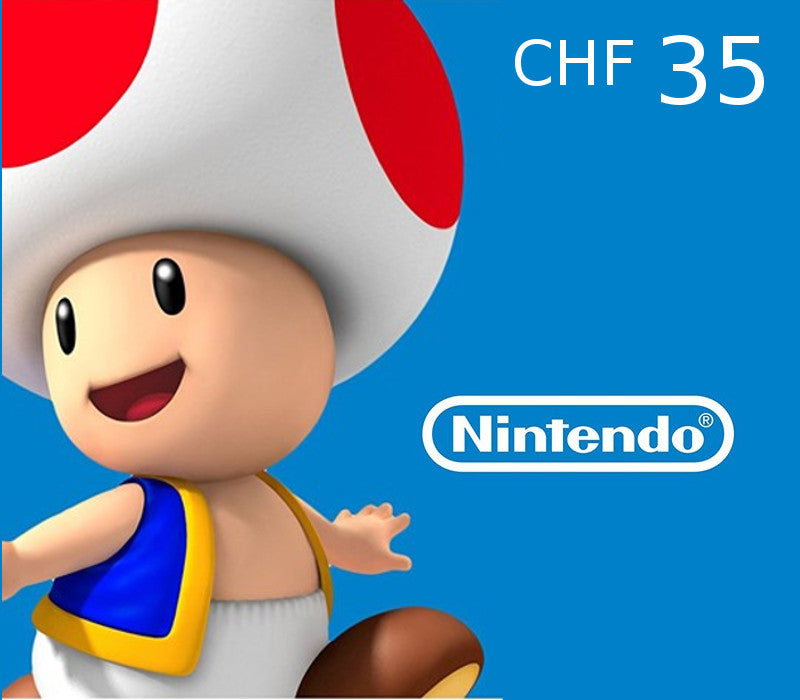 Nintendo eShop Prepaid Card CHF 35 CH