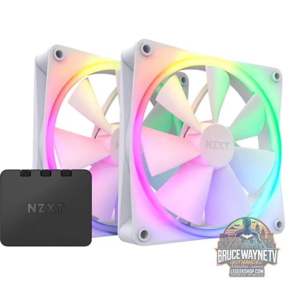 NZXT F140 RGB DUO Twin 140x140x25, Gehäuselüfter - NZXT