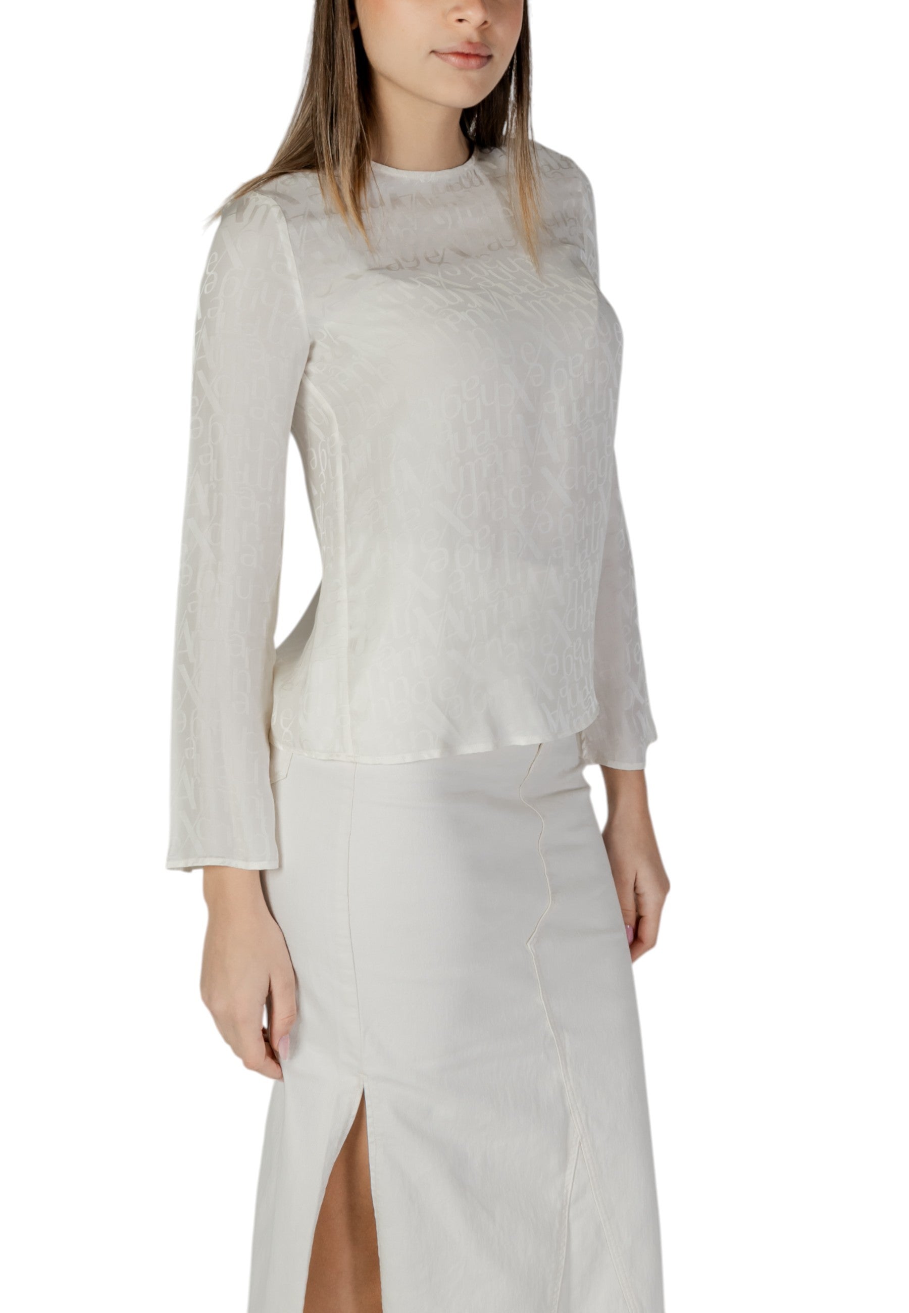 Armani Exchange Vêtement femme Blouse — beige