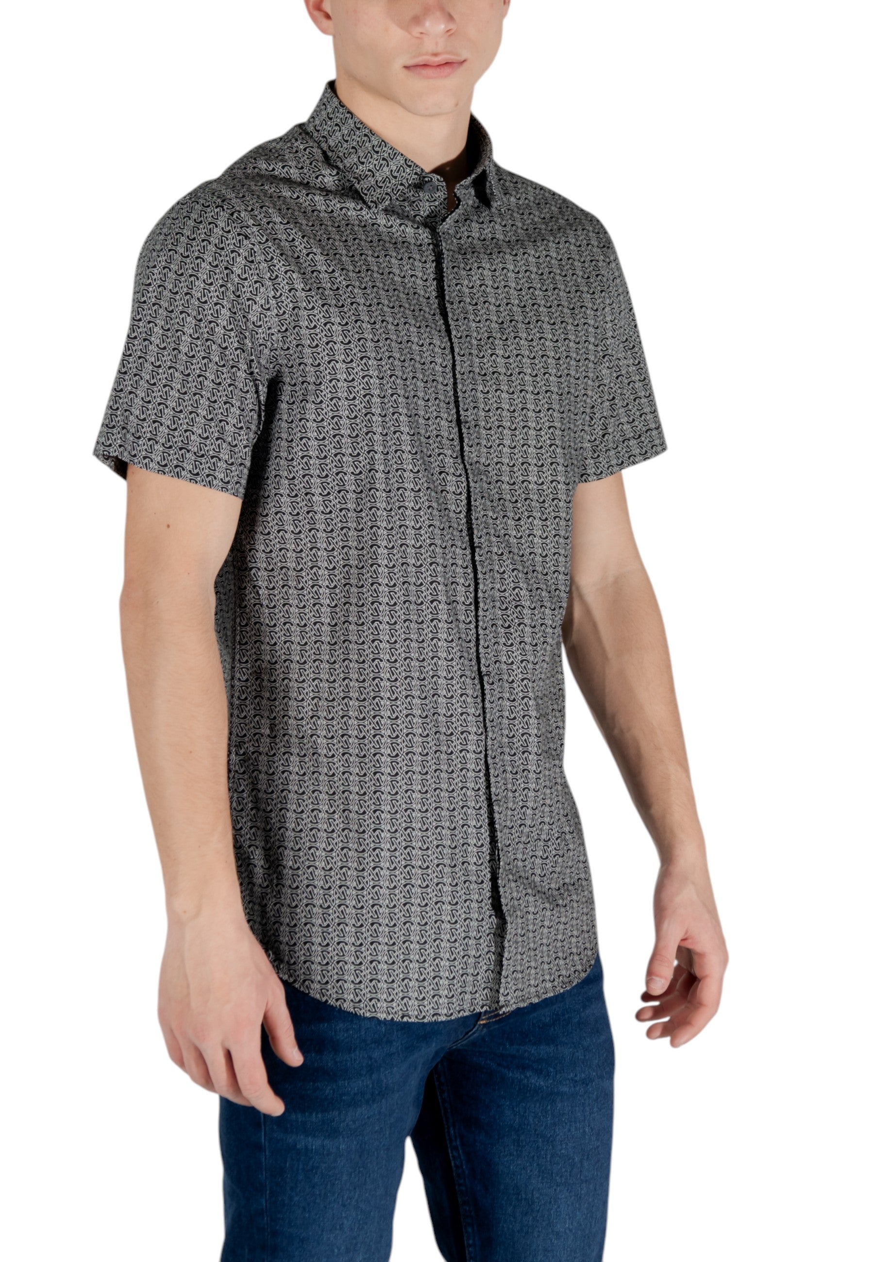 Armani Exchange Chemise homme Chemises — black