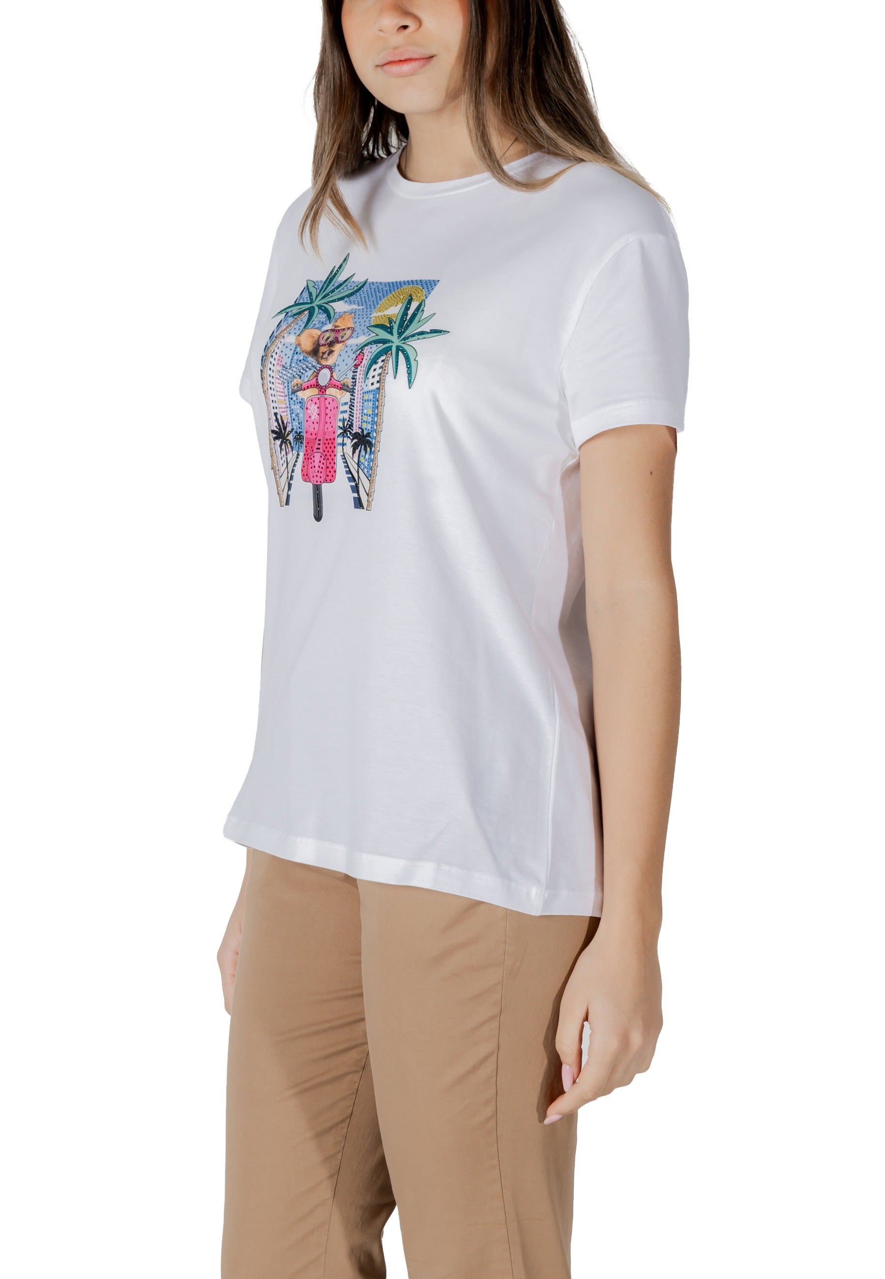 Liu Jo T-shirt femme — white
