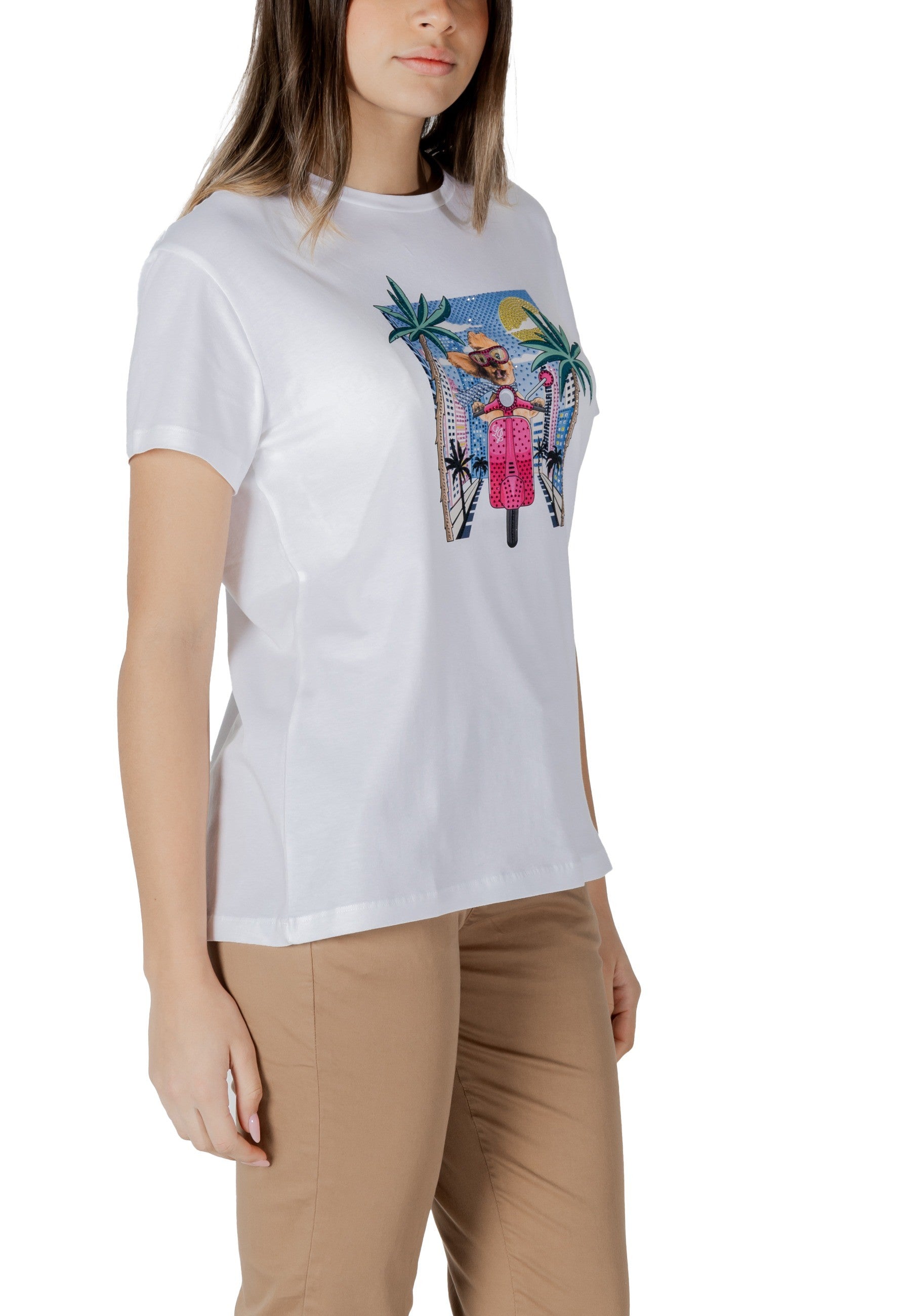 Liu Jo T-shirt femme — white