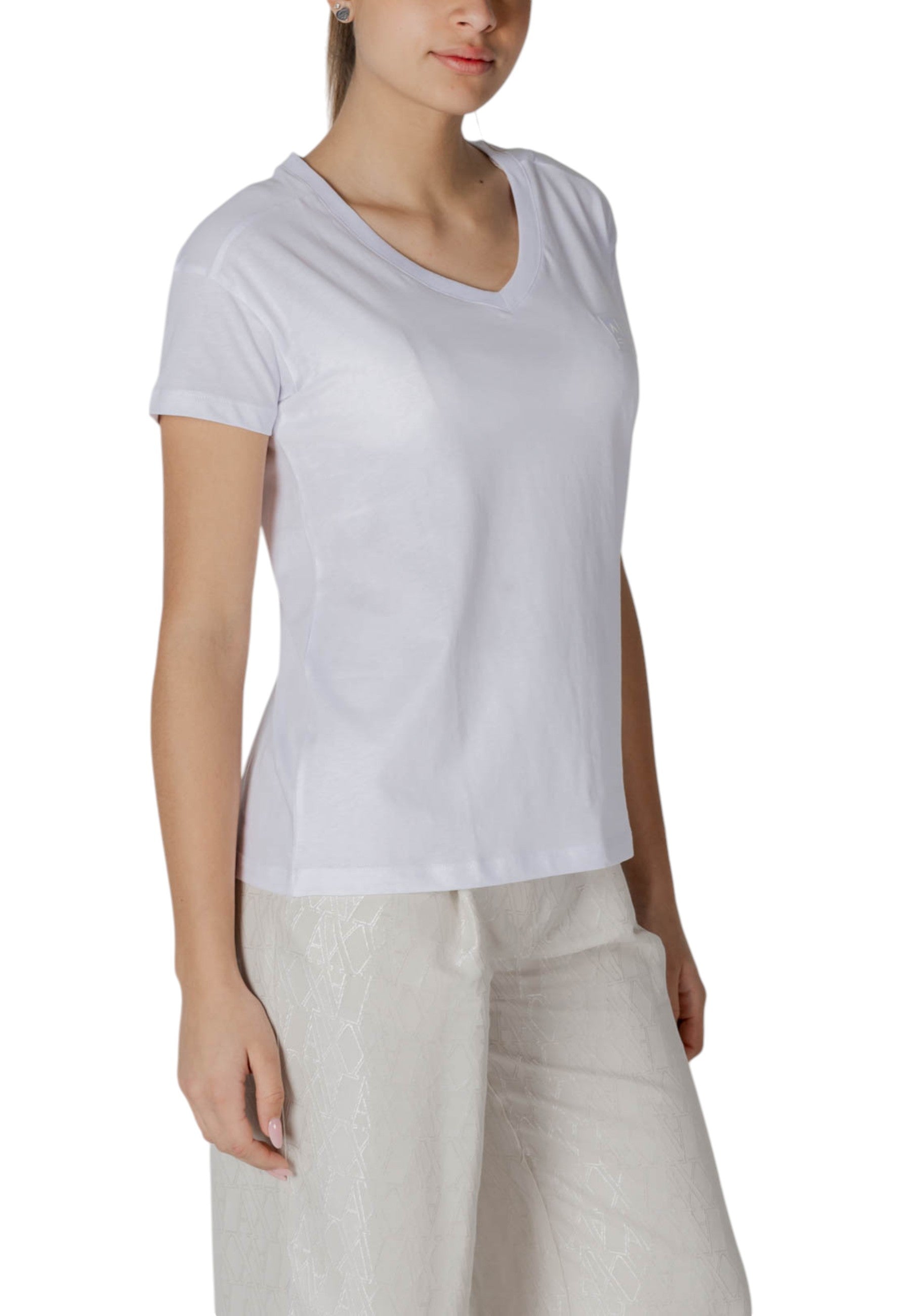Armani Exchange T-shirt femme — white