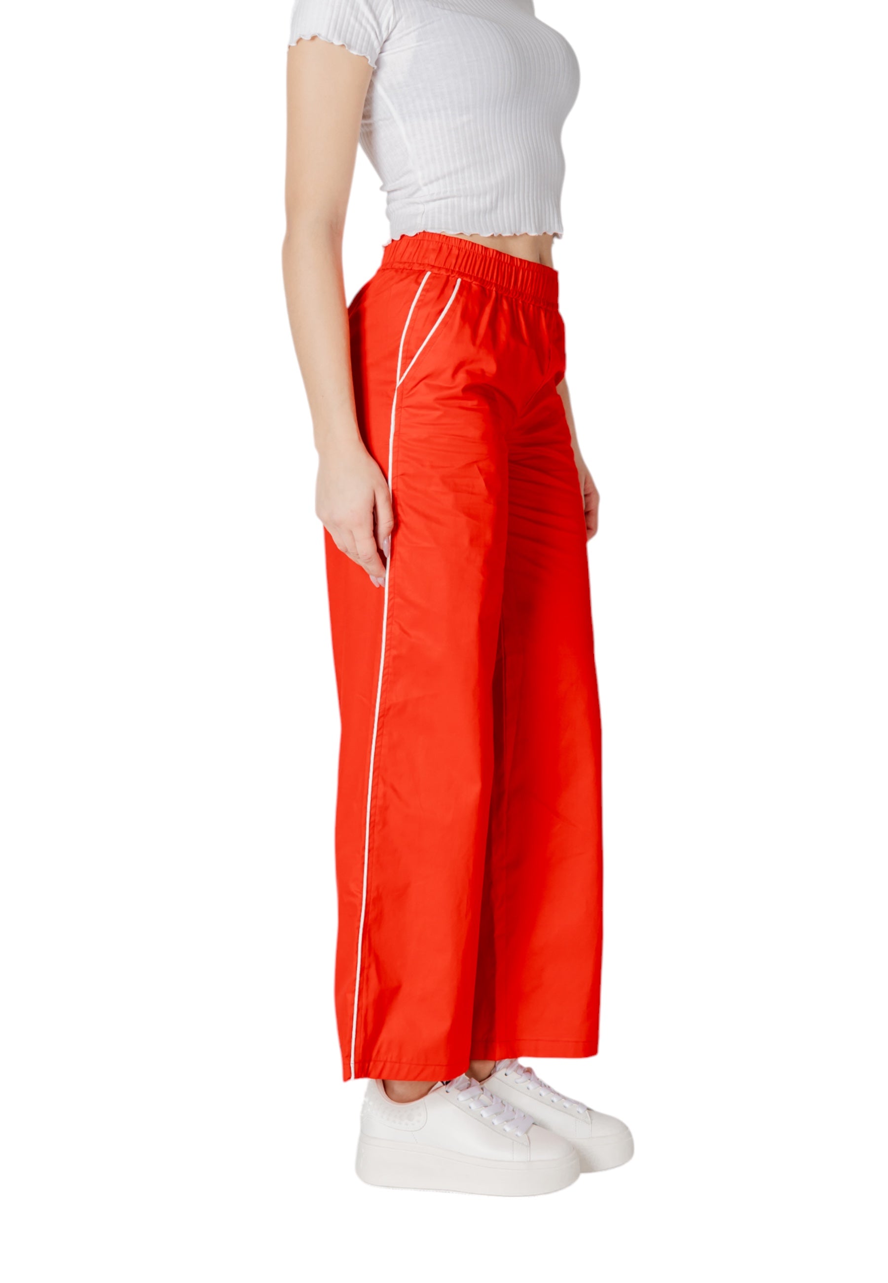 Only Pantalon femme Pantalons — red