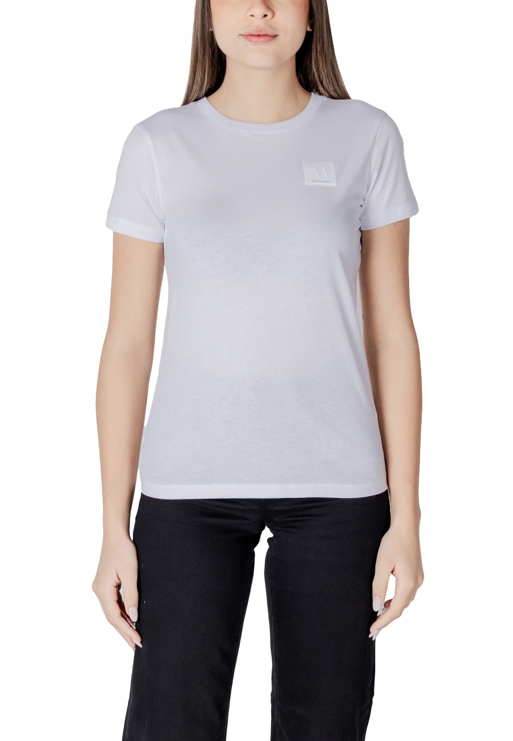 Armani Exchange T-shirt femme — white