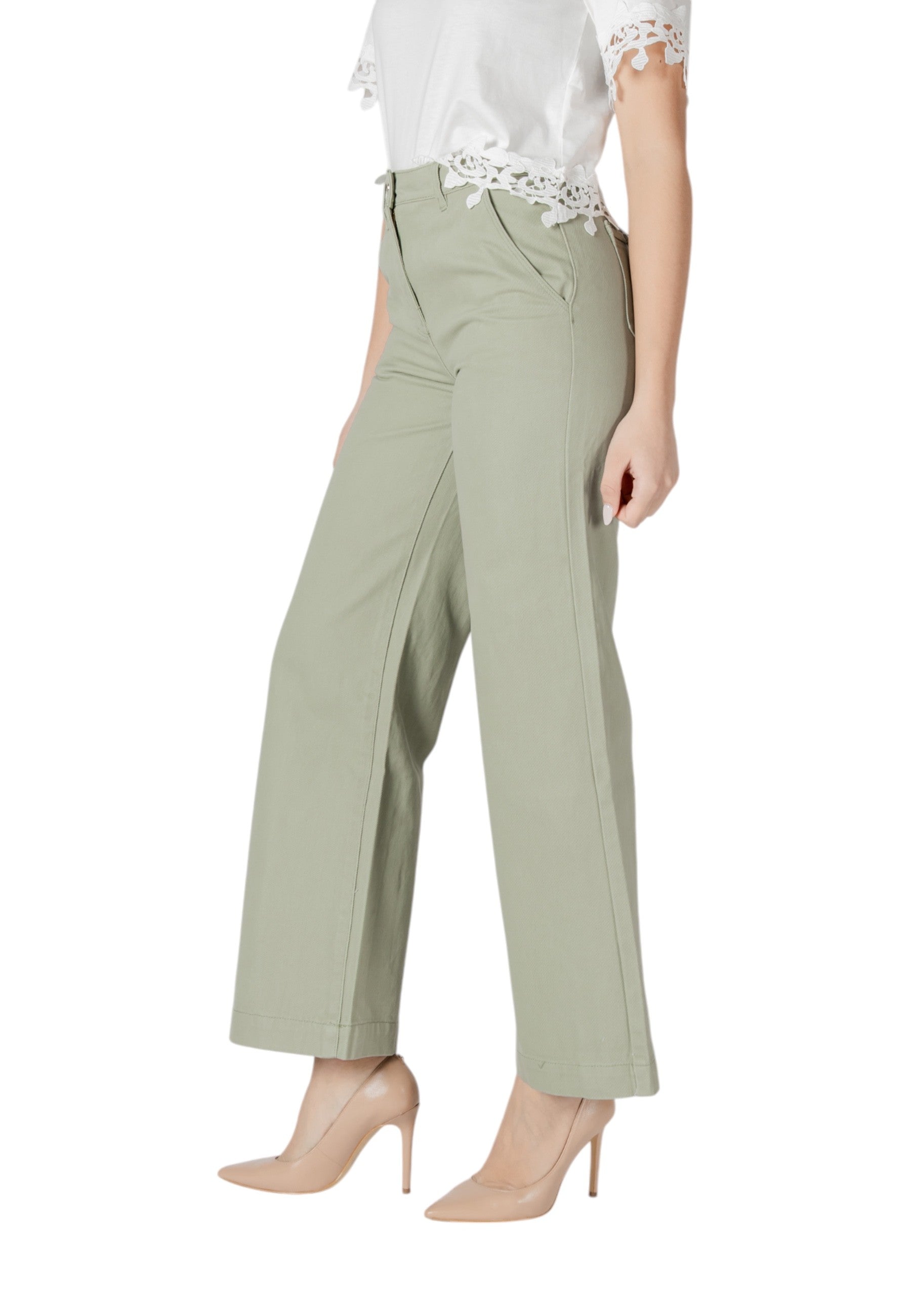 Morgan De Toi Pantalon femme Pantalons — green