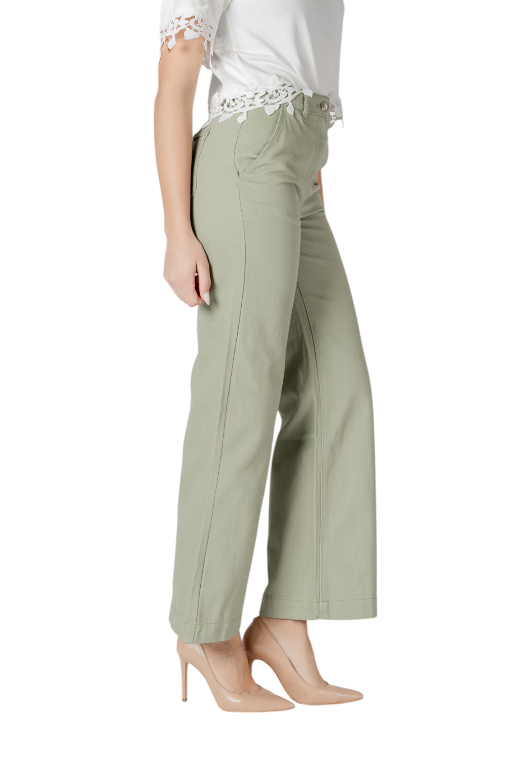 Morgan De Toi Pantalon femme Pantalons — green