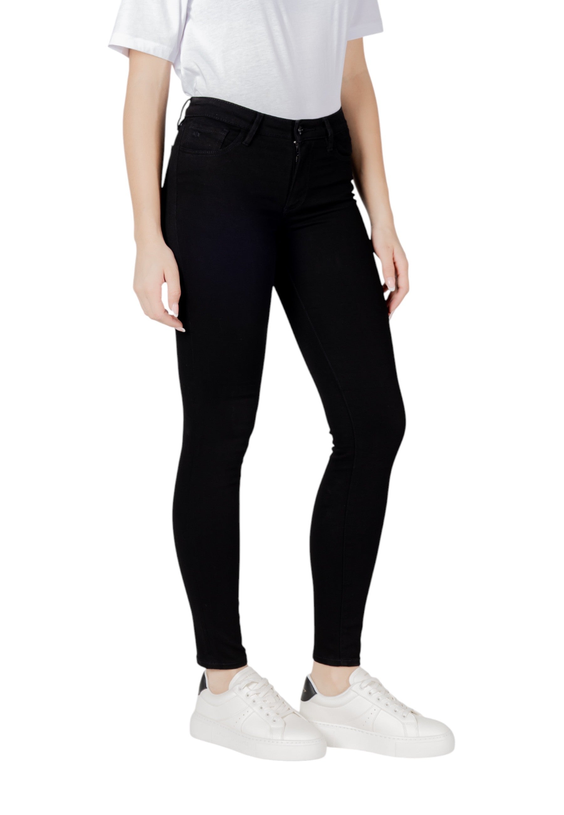 Armani Exchange Jean femme — black