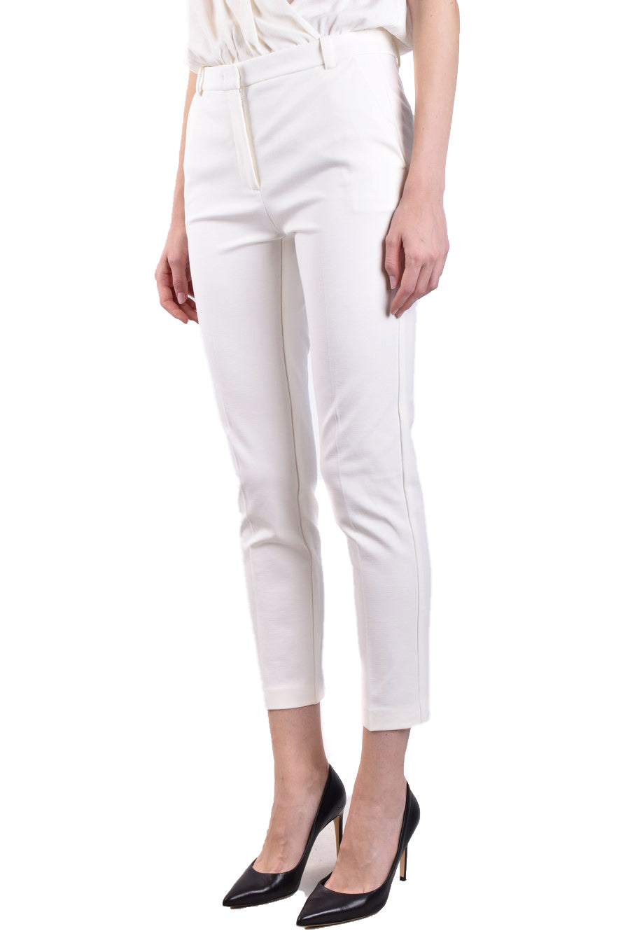 Pinko Pantalon femme Pantalons — white