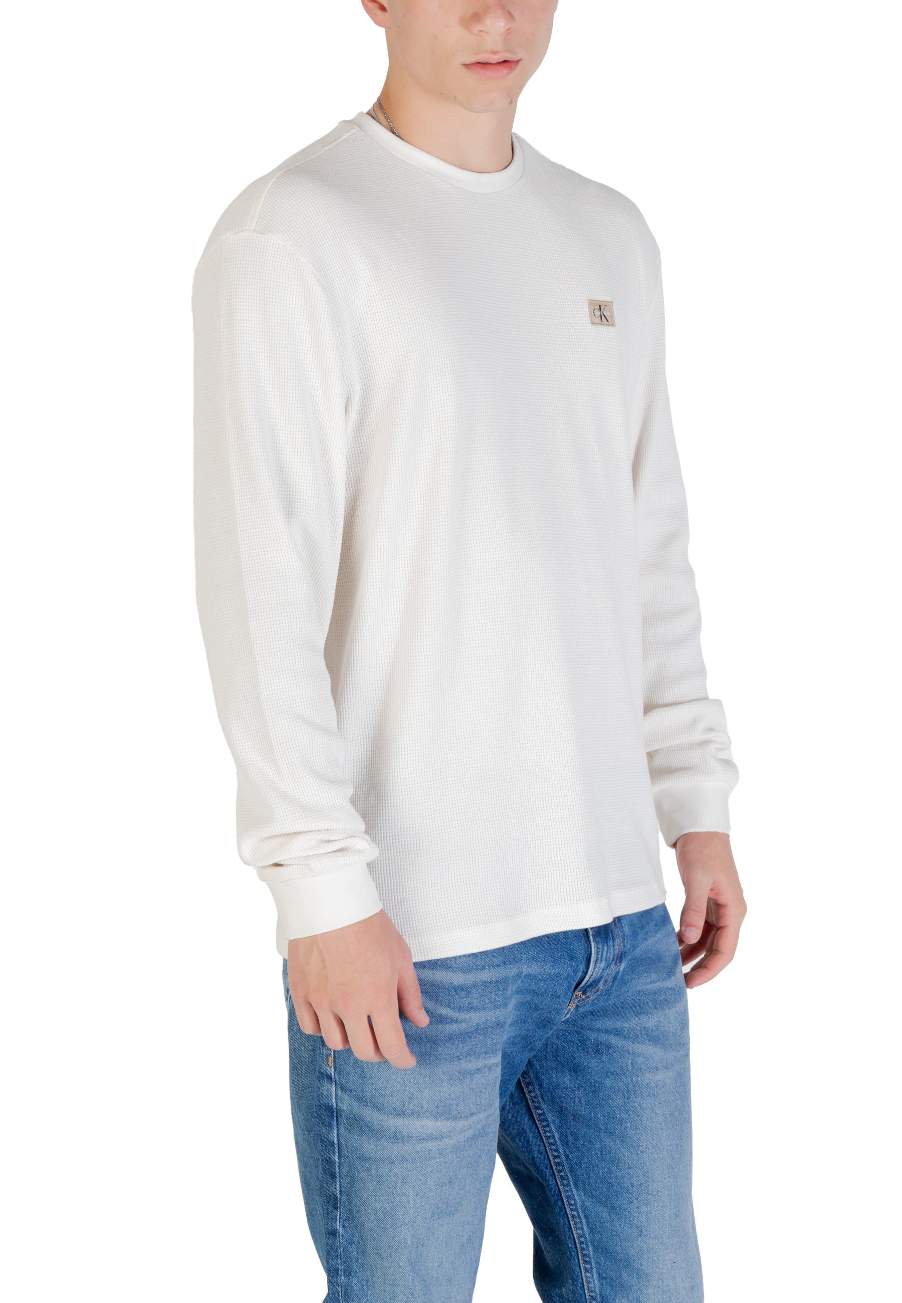 Calvin Klein Jeans Pull homme — white