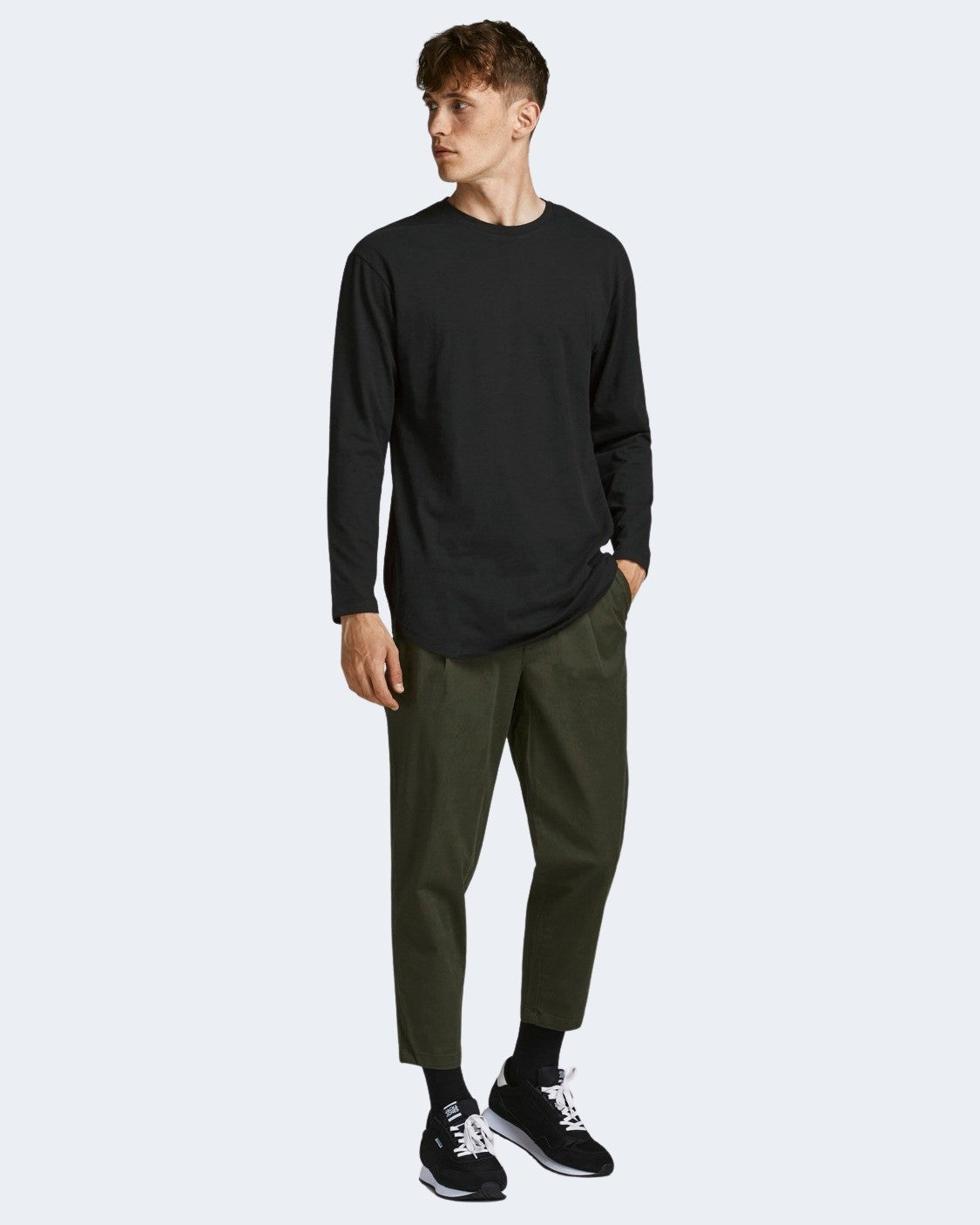 Jack & Jones T-shirt homme — black