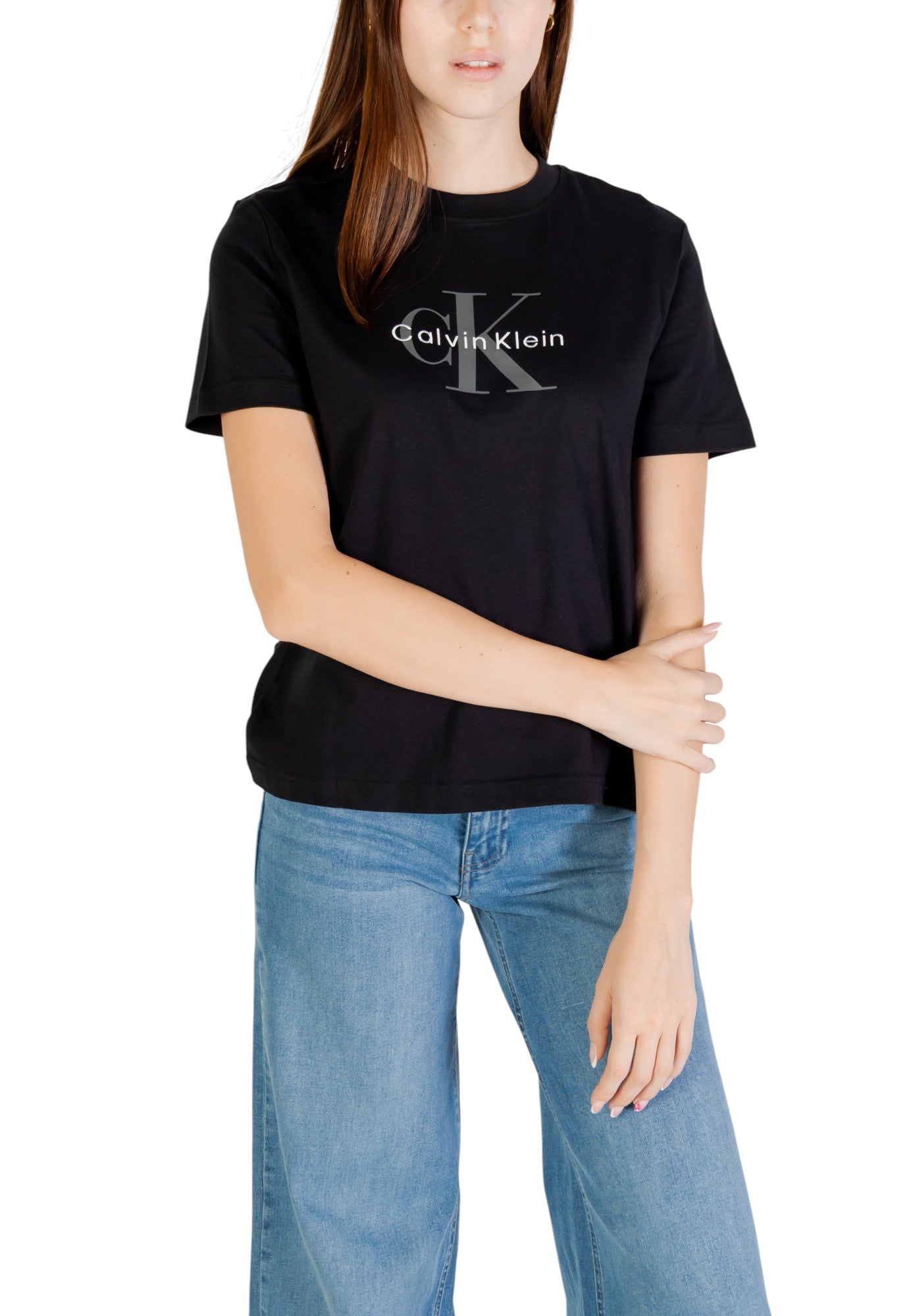 Calvin Klein Jeans T-shirt femme — black