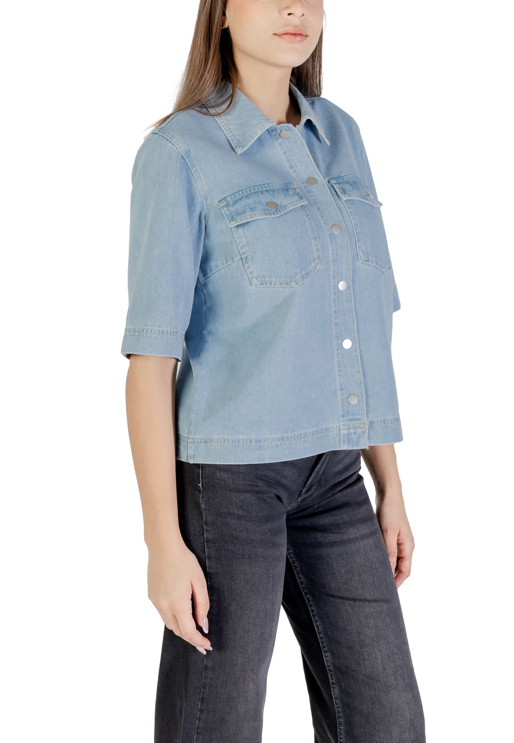 Only Chemise femme Chemises — light blue
