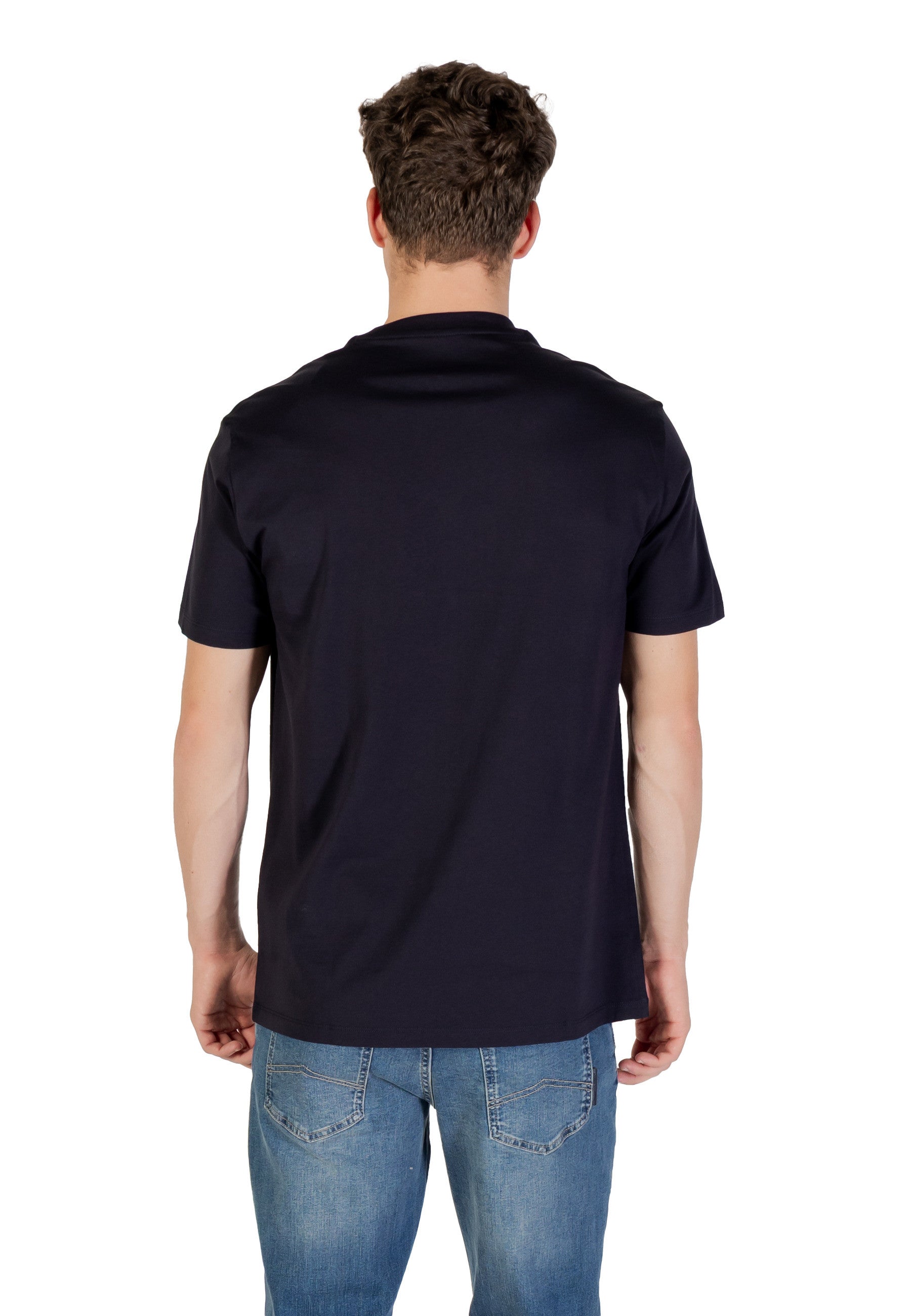 Armani Exchange T-shirt homme — blue