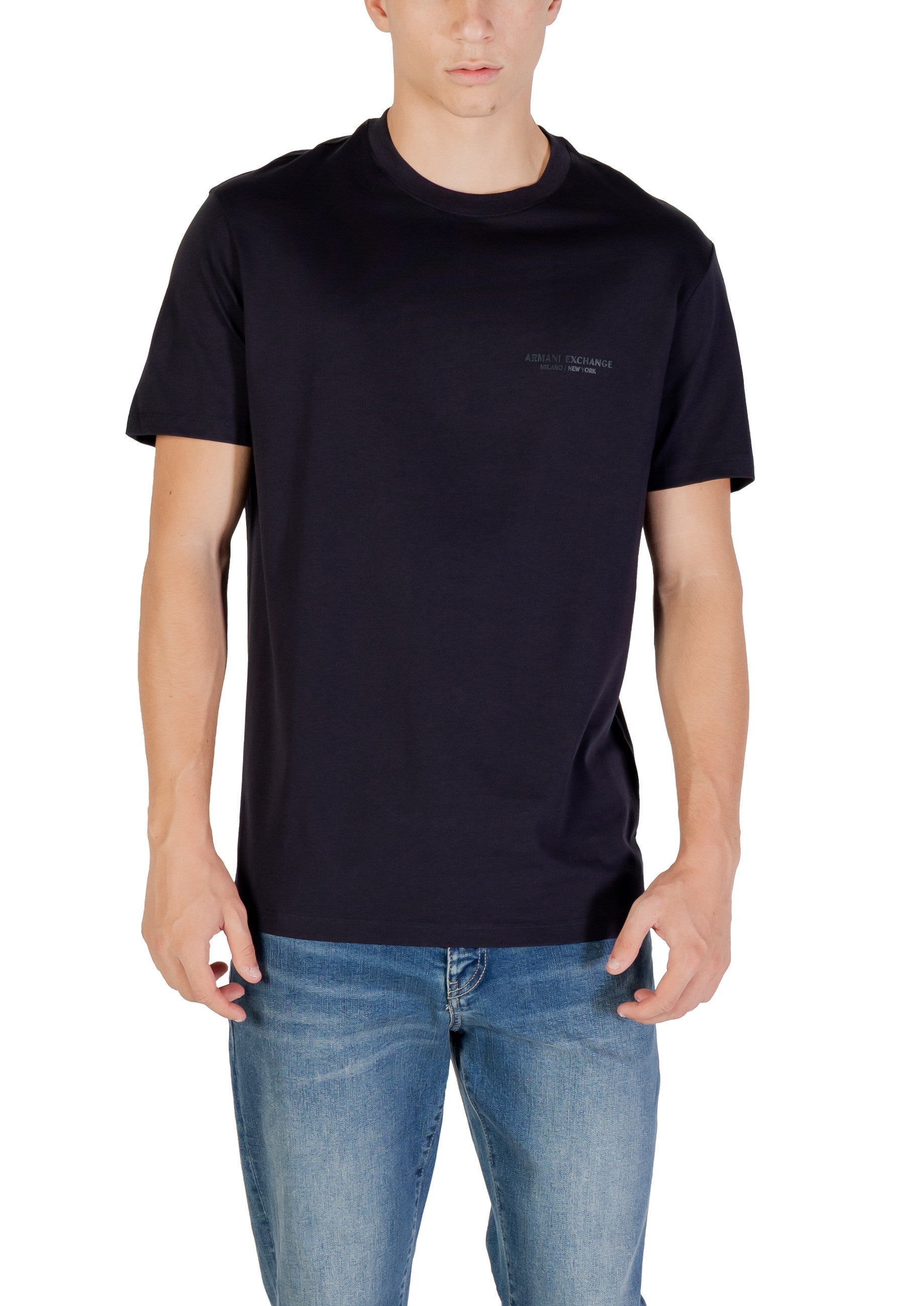 Armani Exchange T-shirt homme — blue