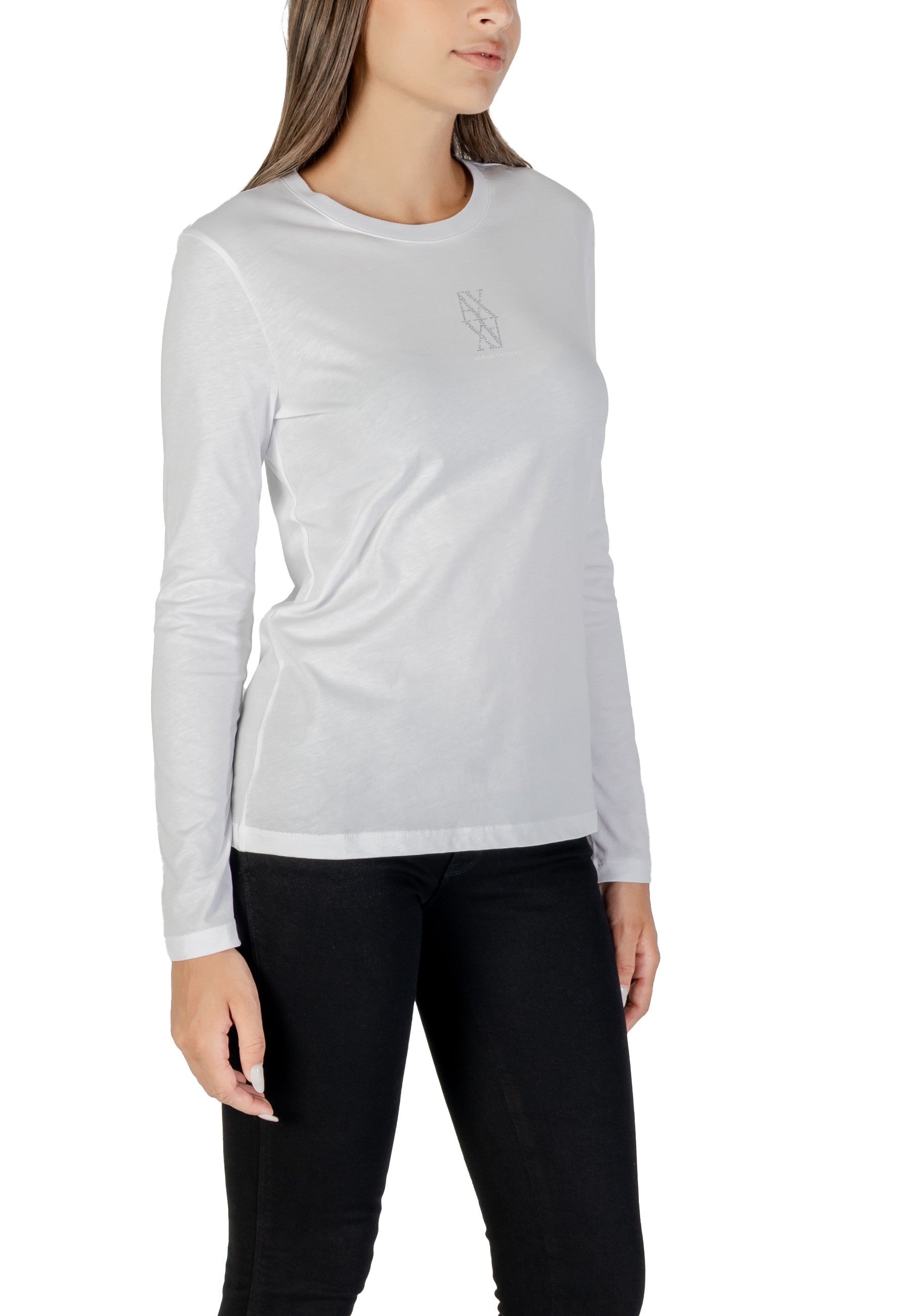 Armani Exchange T-shirt femme — white