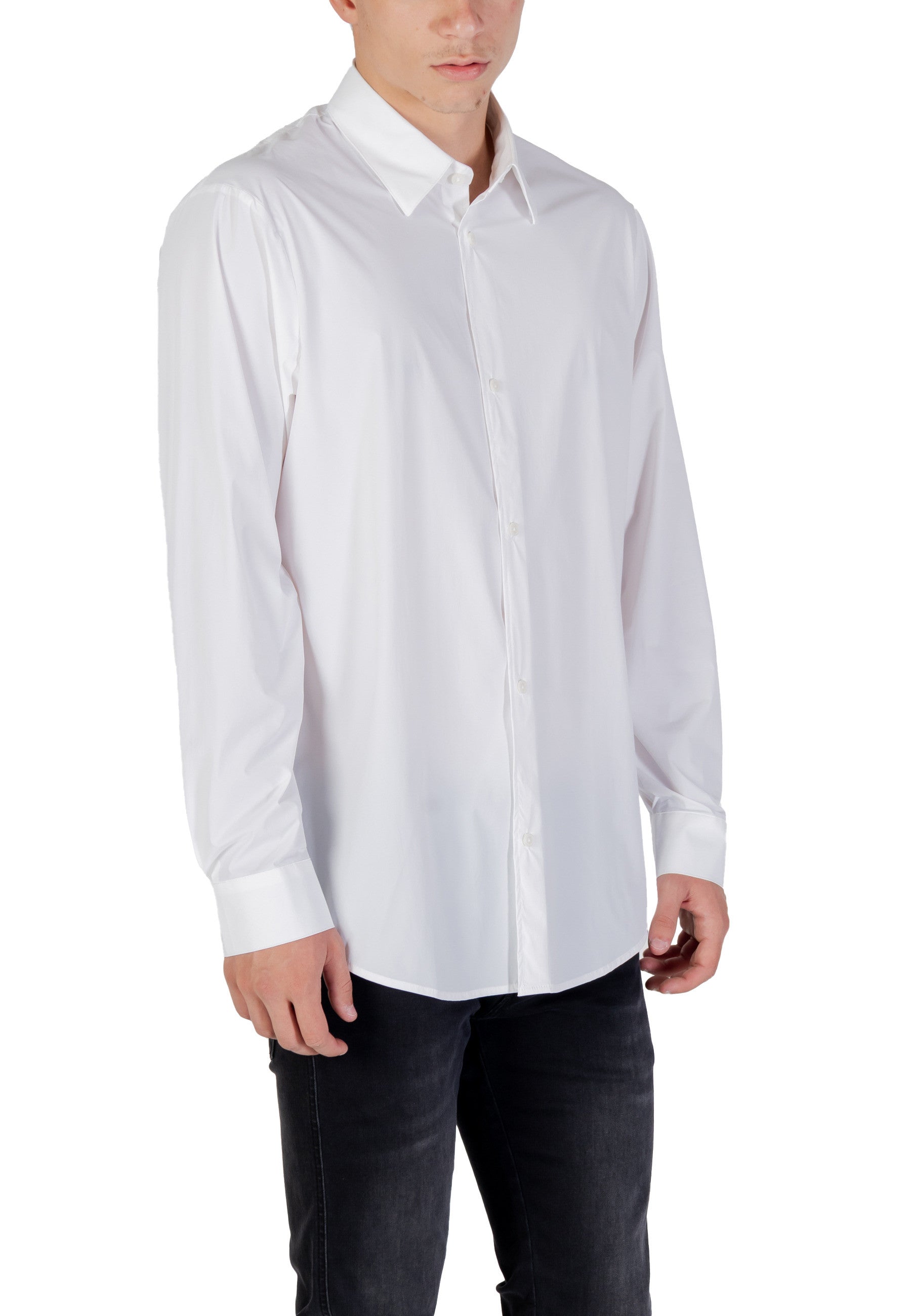 Armani Exchange Chemise homme Chemises — white