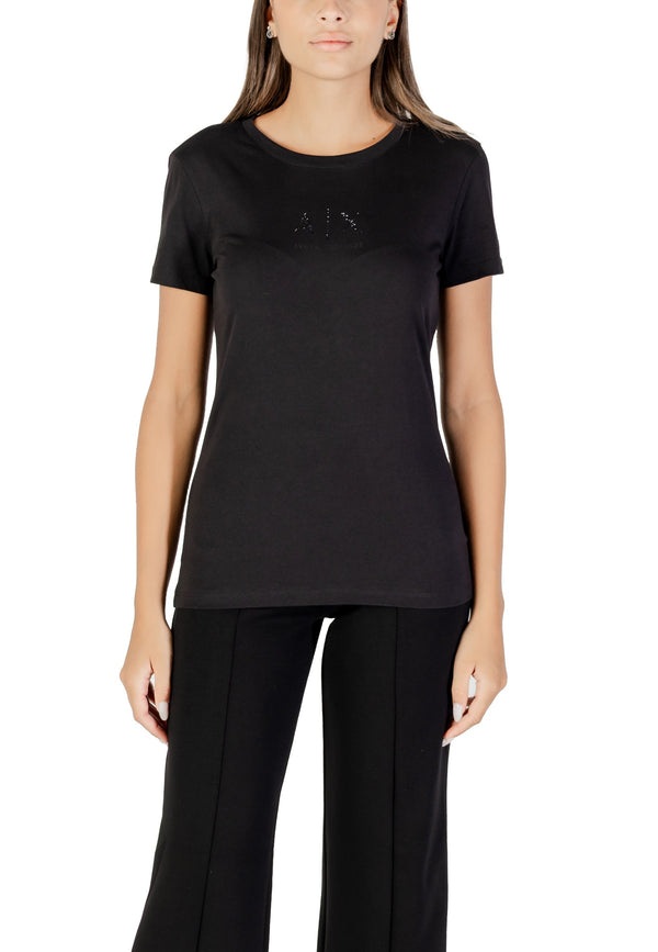 Armani Exchange T-shirt femme — black