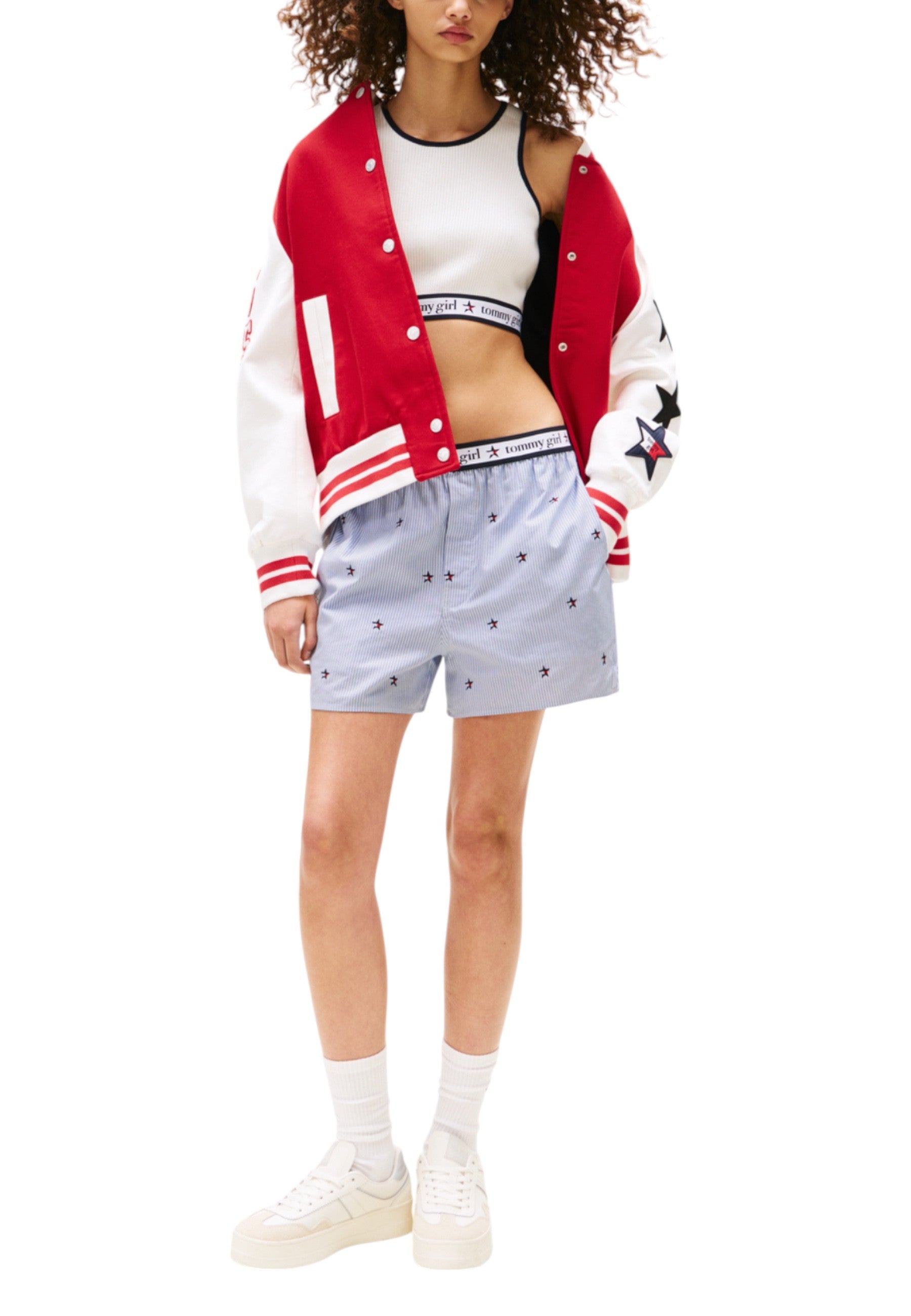 Tommy Hilfiger Jeans Jean femme Tops — white