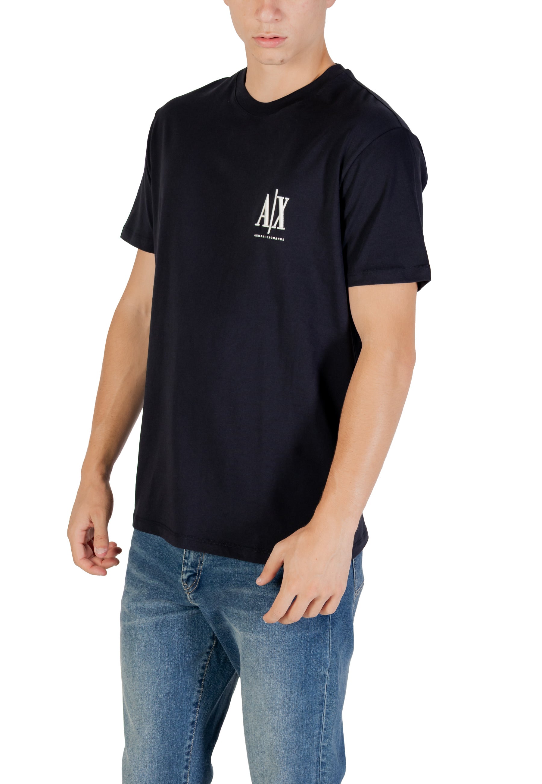 Armani Exchange T-shirt homme — blue
